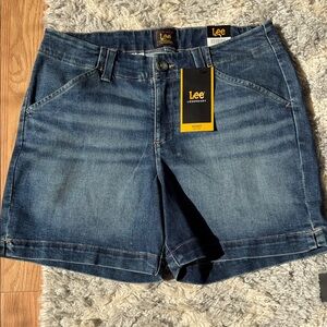 Lee Women's Classic Jean Shorts - Dark Blue
